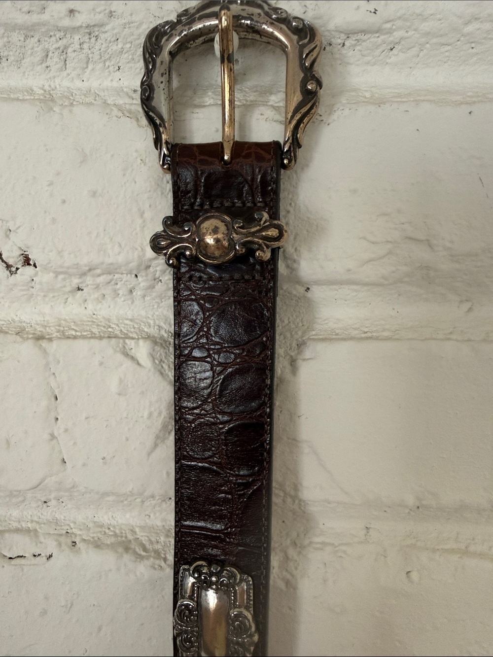 Vintage Brown Brighton Belt Size Medium